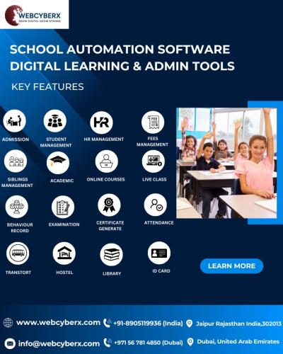 School Plus – Smart & Easy School Management Software | Webcyberx